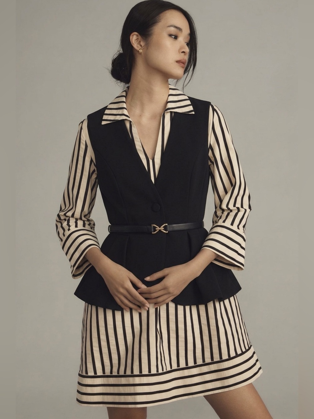 NWT - English Factory Long-Sleeve
Collared Swing Dress from Anthropologie - S - Picture 5 of 14